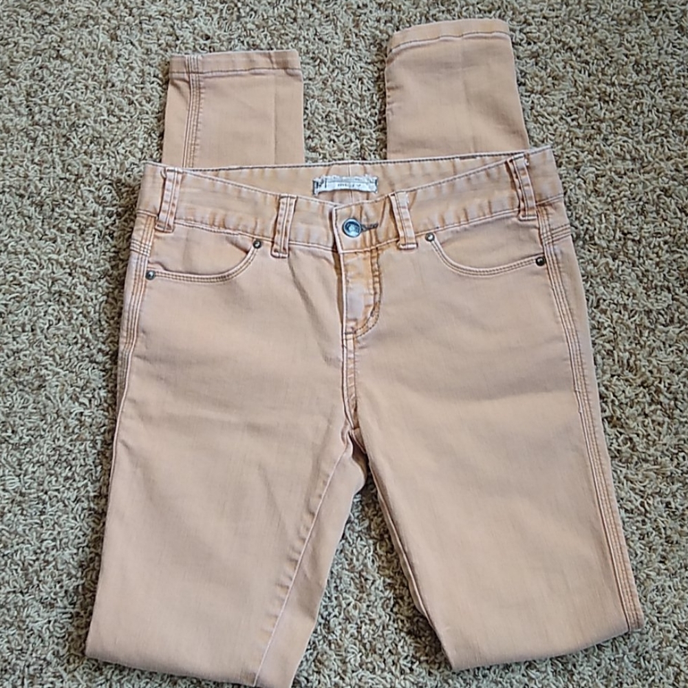 Free People Denim Boho Tan